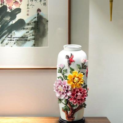 BÌNH HOA NỔI PHÚ QUÝ CÁT TƯỜNG